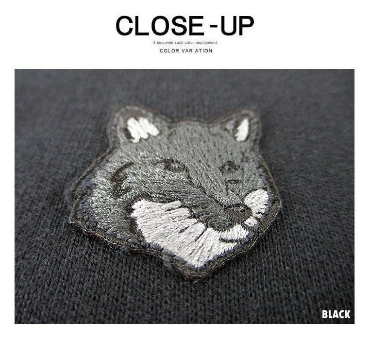 MAISON KITSUNE メゾンキツネ フォックスヘッドジップフーディ