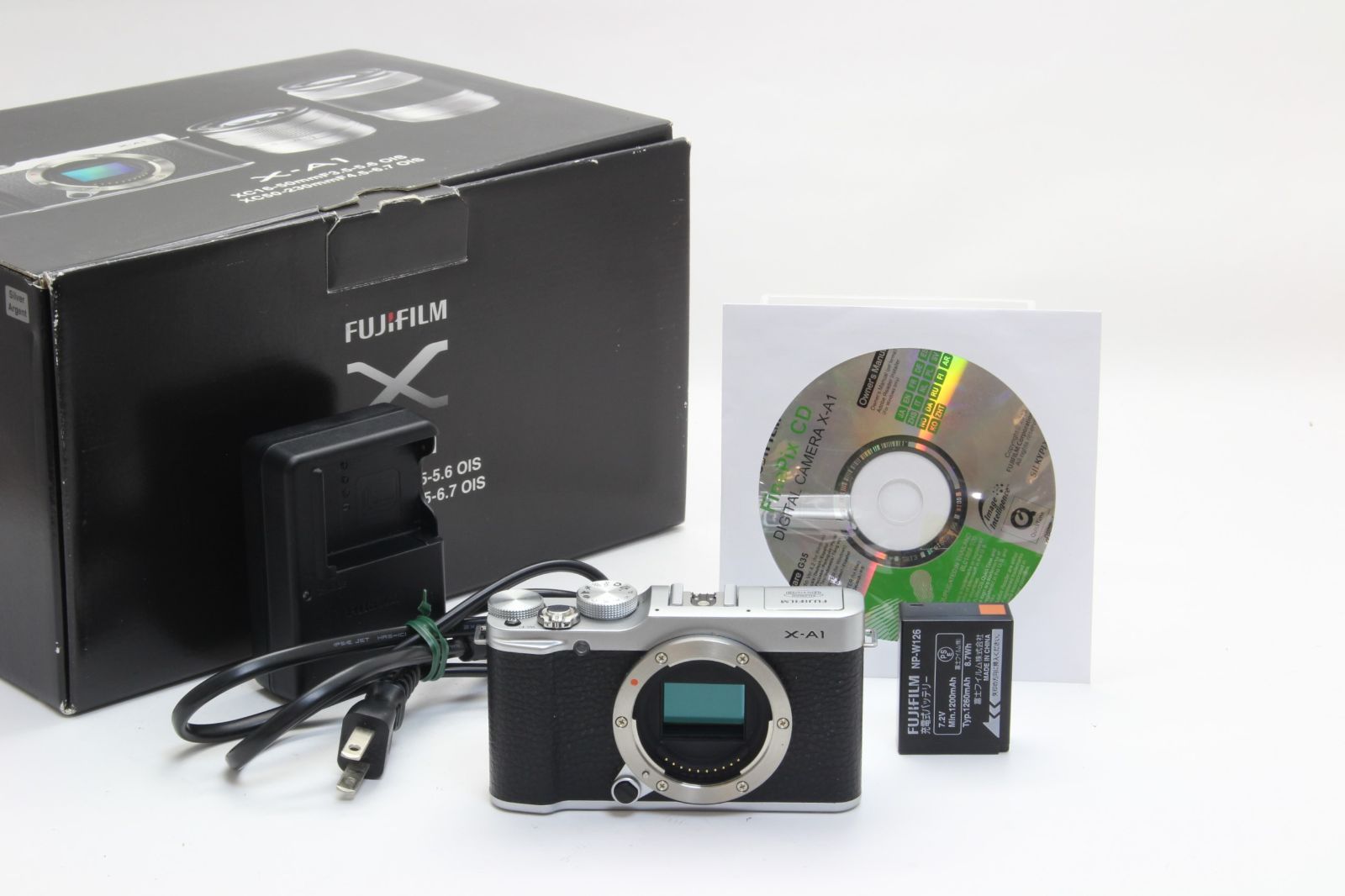 美品！FUJIFILM X−A1 フジフィルムシルバー 【公式通販】