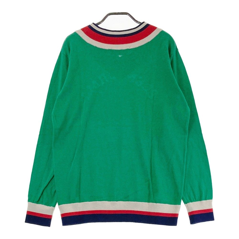 DECEMBERMAY メンズゴルフトップス ディセンバーメイ ゴルフ ニット メンズ 長袖 クルーネック サマー