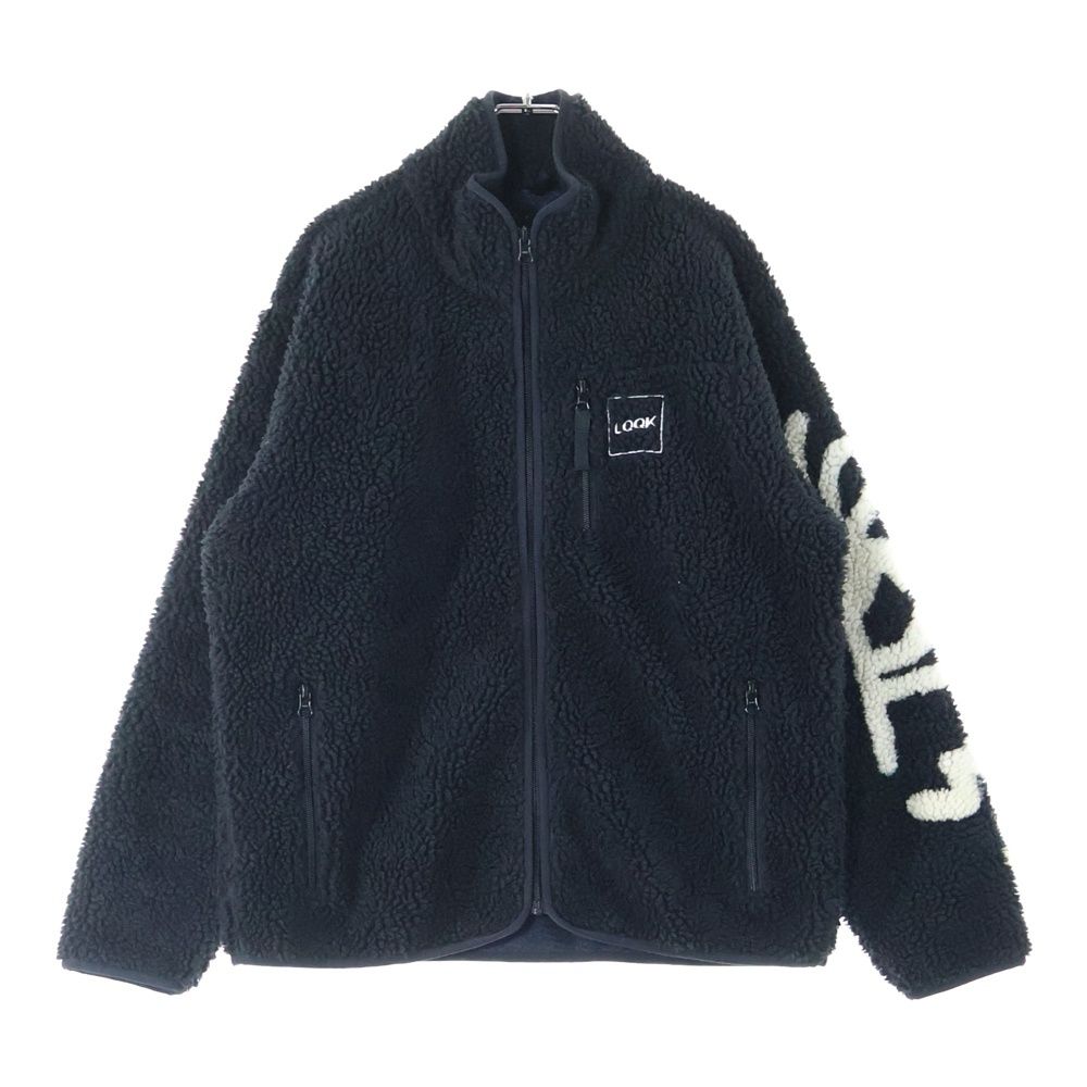 LQQK STUDIO ルックスタジオ Kokopeli Jacket ココペリ フリースボア ジャケット ブルゾン ブラック