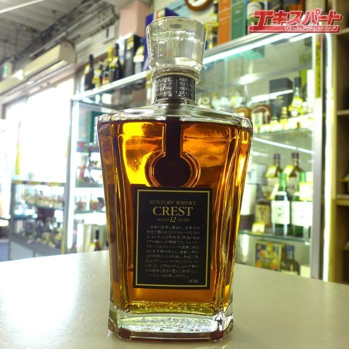 カ*ク様 CREST サントリー クレスト12年 700ml サントリー クレスト 12年 SUNTORY WHISKY CREST AGED 12 YEA