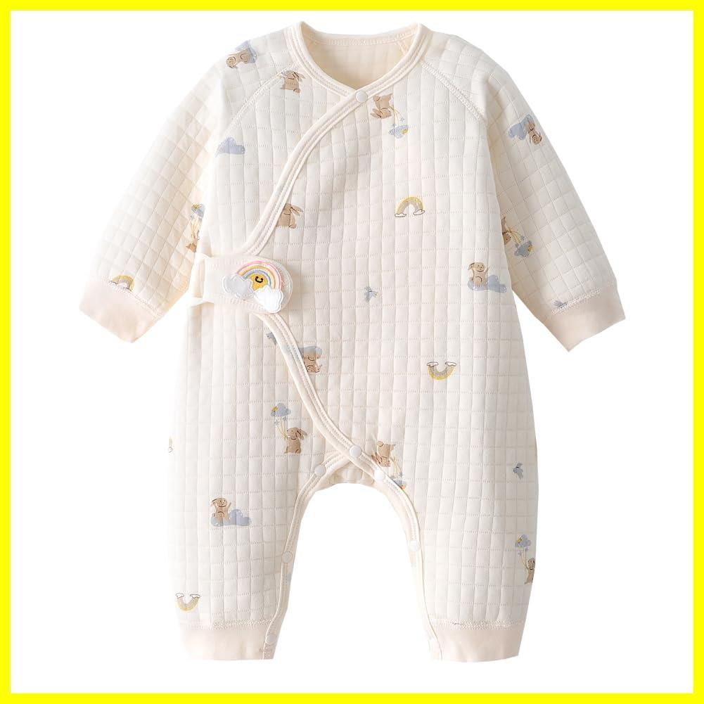 Baby nest ベビー服 女の子 カバーオール ロンパース 長袖 赤ちゃん服 