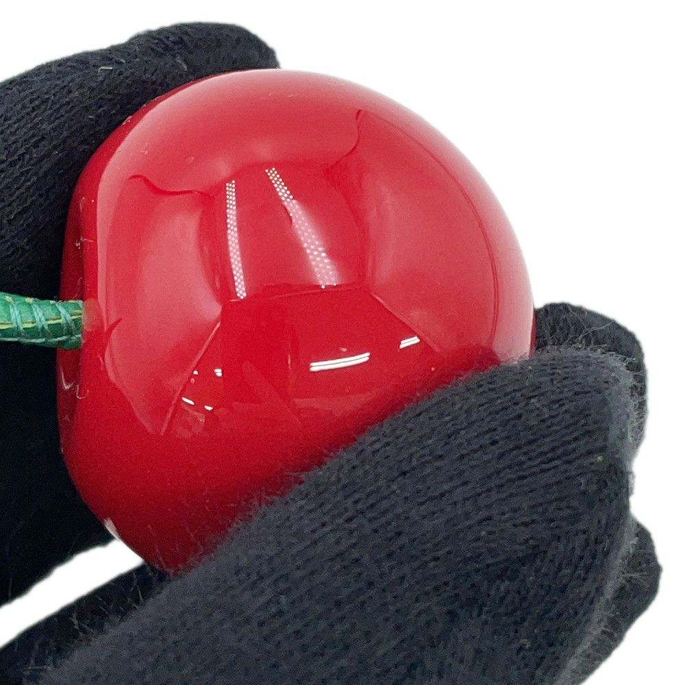 ルイヴィトン キーホルダー LV × TM バッグチャーム・チェリー M02476