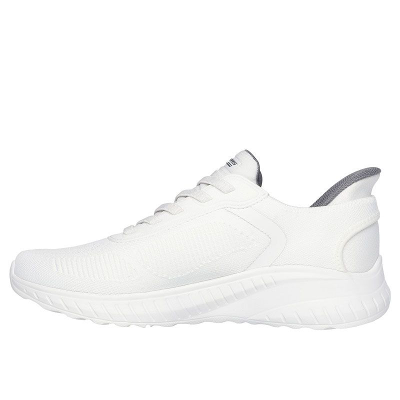  スケッチャーズ BOBS SPORT SQUAD CHAOS-SOLID STEP 陸上＆ランニング シューズ ランニングシューズ 118312 W WHITE スパイク シューズ 陸上競技