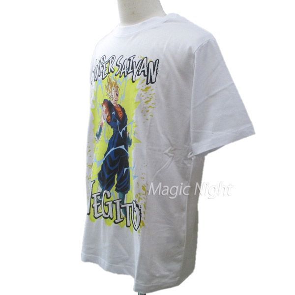 超ベジット Tシャツ 白 【ドラゴンボールZ スーパーサイヤ人 スーパー