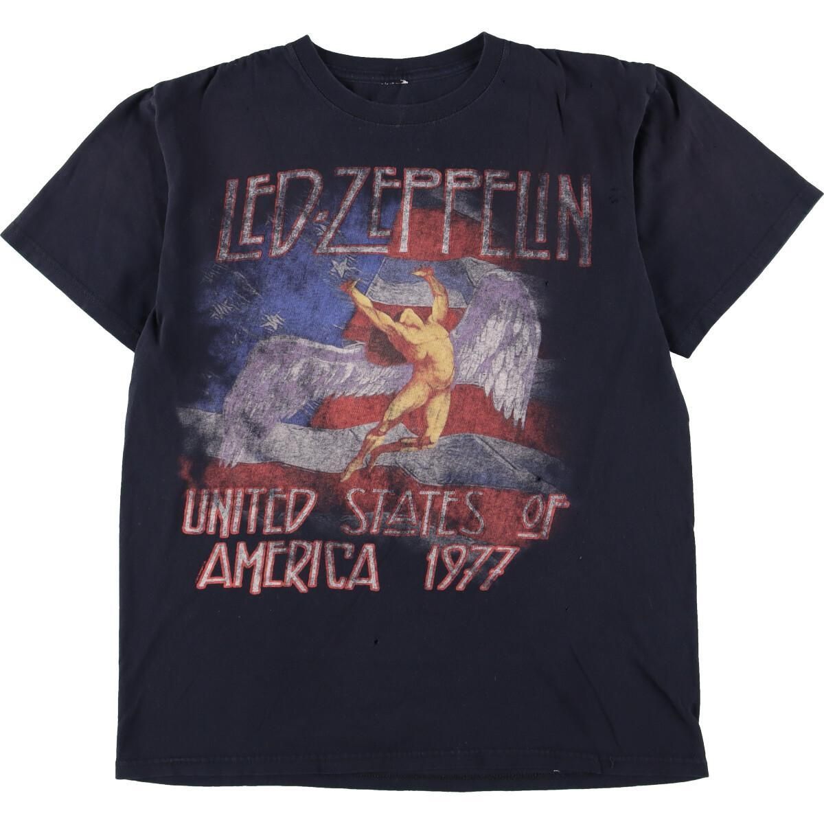 古着 LED ZEPPELIN レッドツェッペリン バンドTシャツ バンT メンズM 