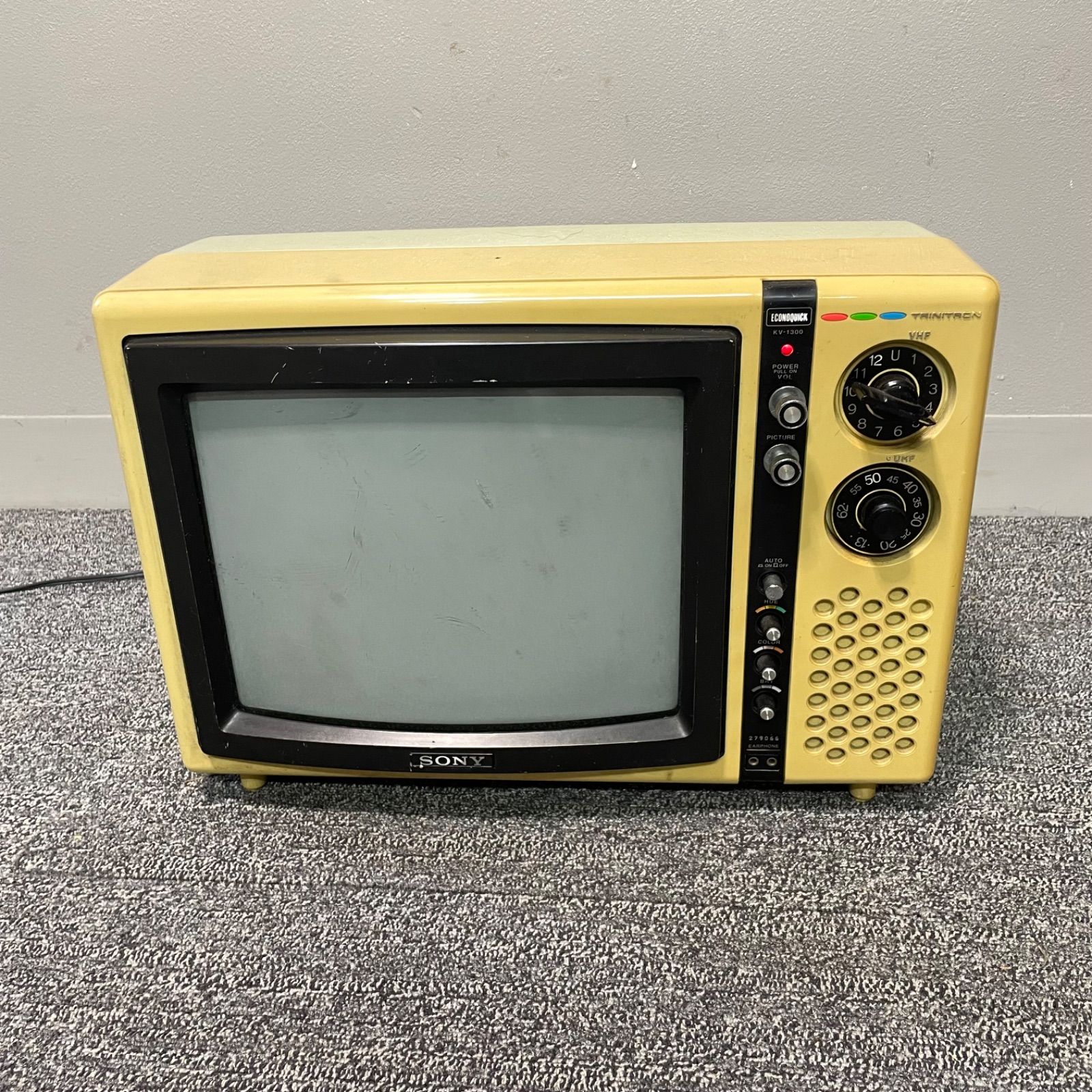 希少 SONY ソニー Trinitron トリニトロン ブラウン管 テレビ KV-1300 昭和 レトロ - メルカリ