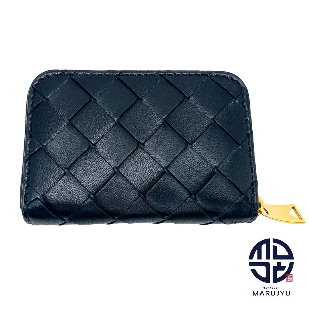 BOTTEGA VENETA ボッテガヴェネタ ブラック 黒 ネロ タイニー ジップアラウンドウォレット 749933VCPP38425 コンパクトウォレット ミニ財布 サイフ ブランド