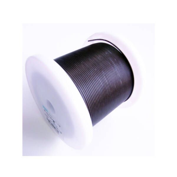 ニッサチェイン 黒コーティングワイヤロープ 2.0mm×100m TSY20VBK