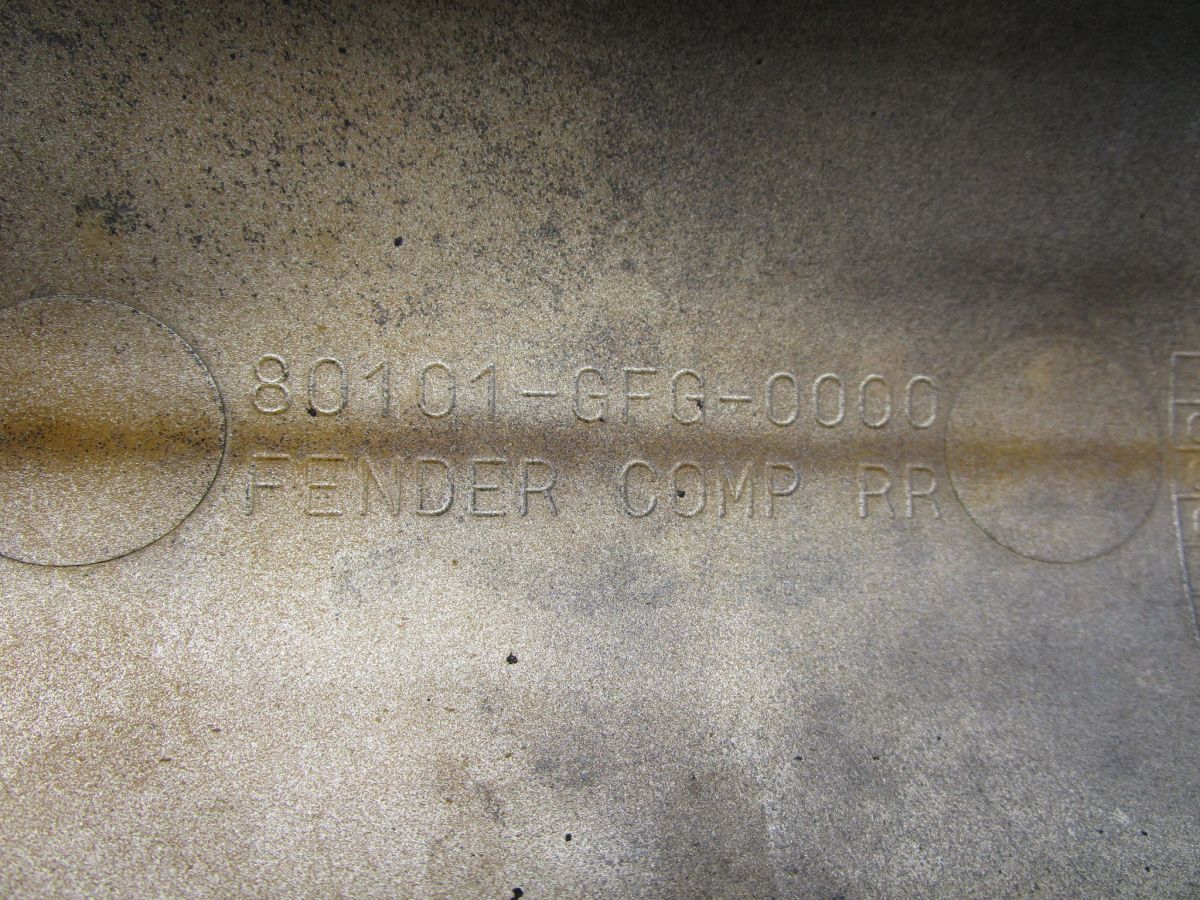 ソロ リアフェンダー テールランプ ウインカー □RH24！AC17 修復素材に ホンダ 【 AC17E 】