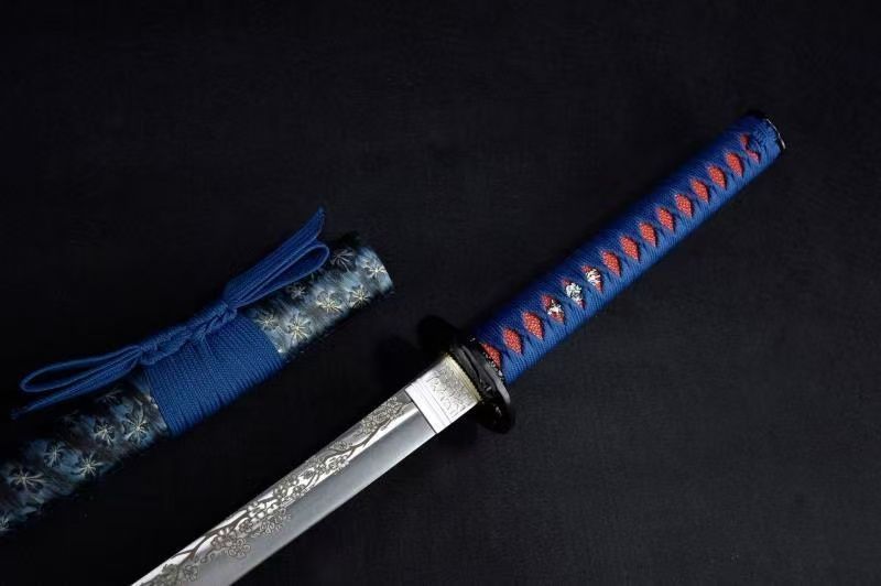 da04-武具 刀装具 日本刀 模造刀 居合刀 武士道 武蔵 鑑賞用 手