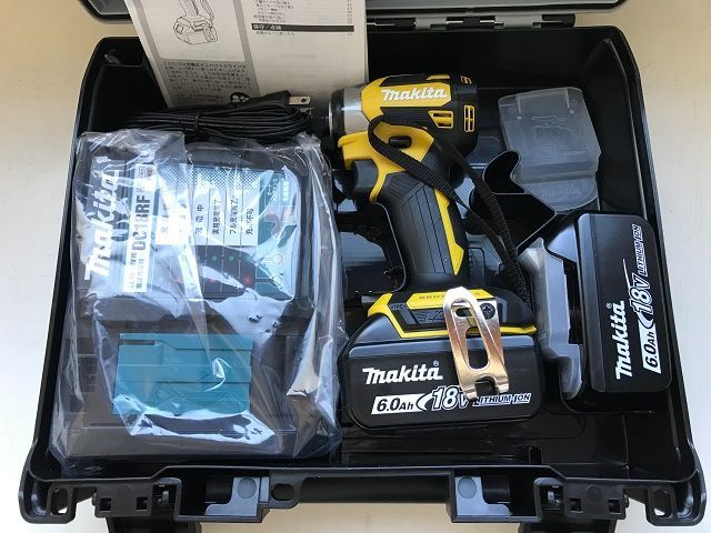 未使用 マキタ 18V 6.0Ah TD173DGX(FY) 黄 フレッシュイエロー