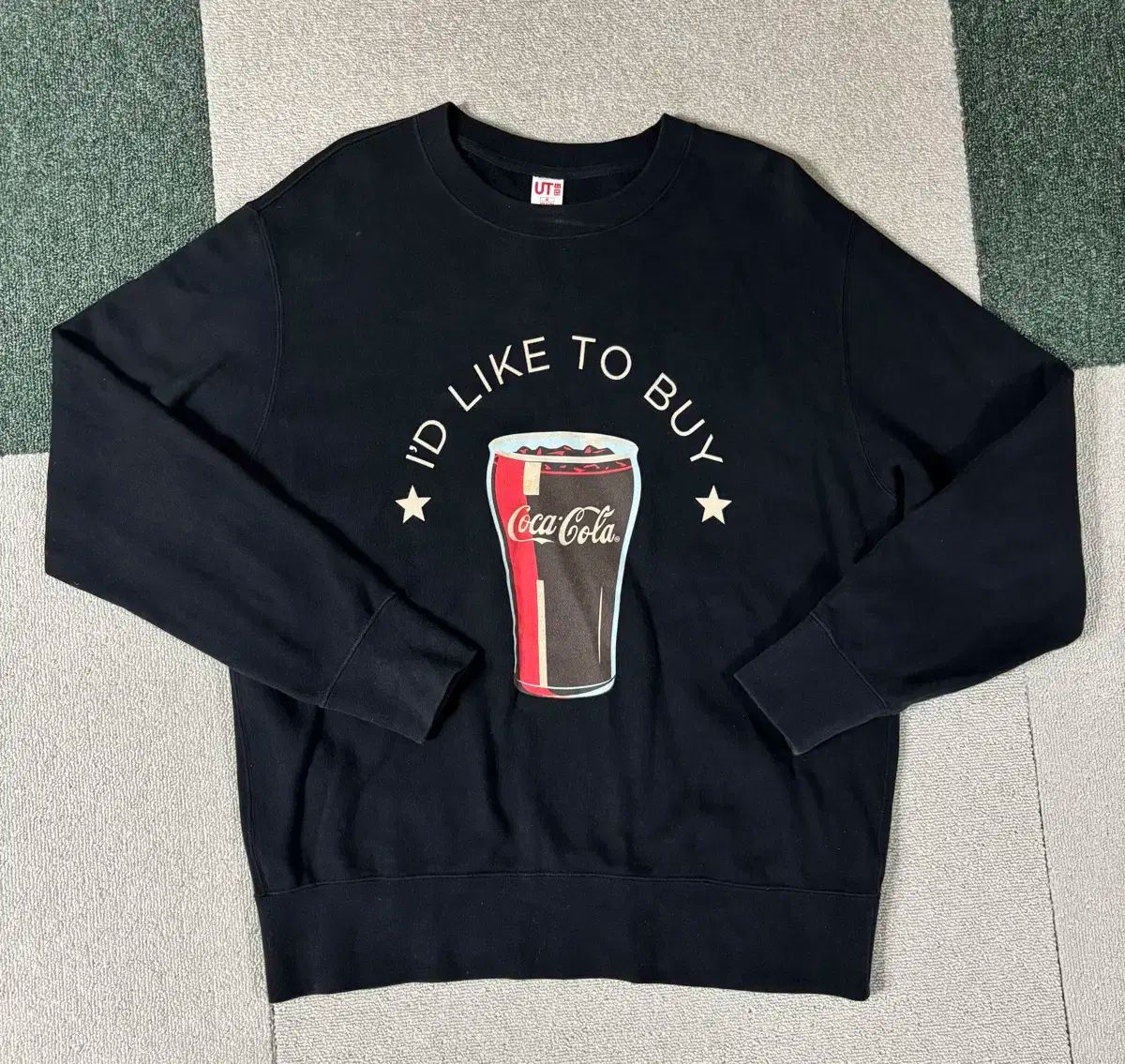 UNIQLO(ユニクロ) コカコーラ 裏起毛 パーカー M