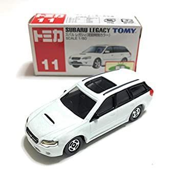 【中古-非常に良い】 トミカNo.11 SUBARU レガシィ（初回特別カラー） 箱