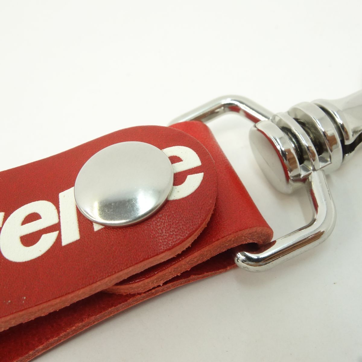 Supreme シュプリーム 21SS LEATHER KEY LOOP ロゴ レザーキー