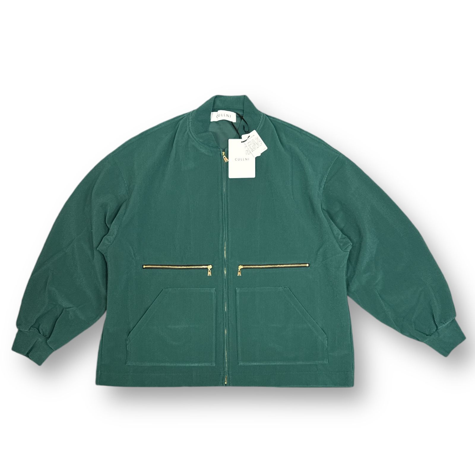 定価35200円 新品 CULLNI 23AW Corduroy Double pocket Front Zip 