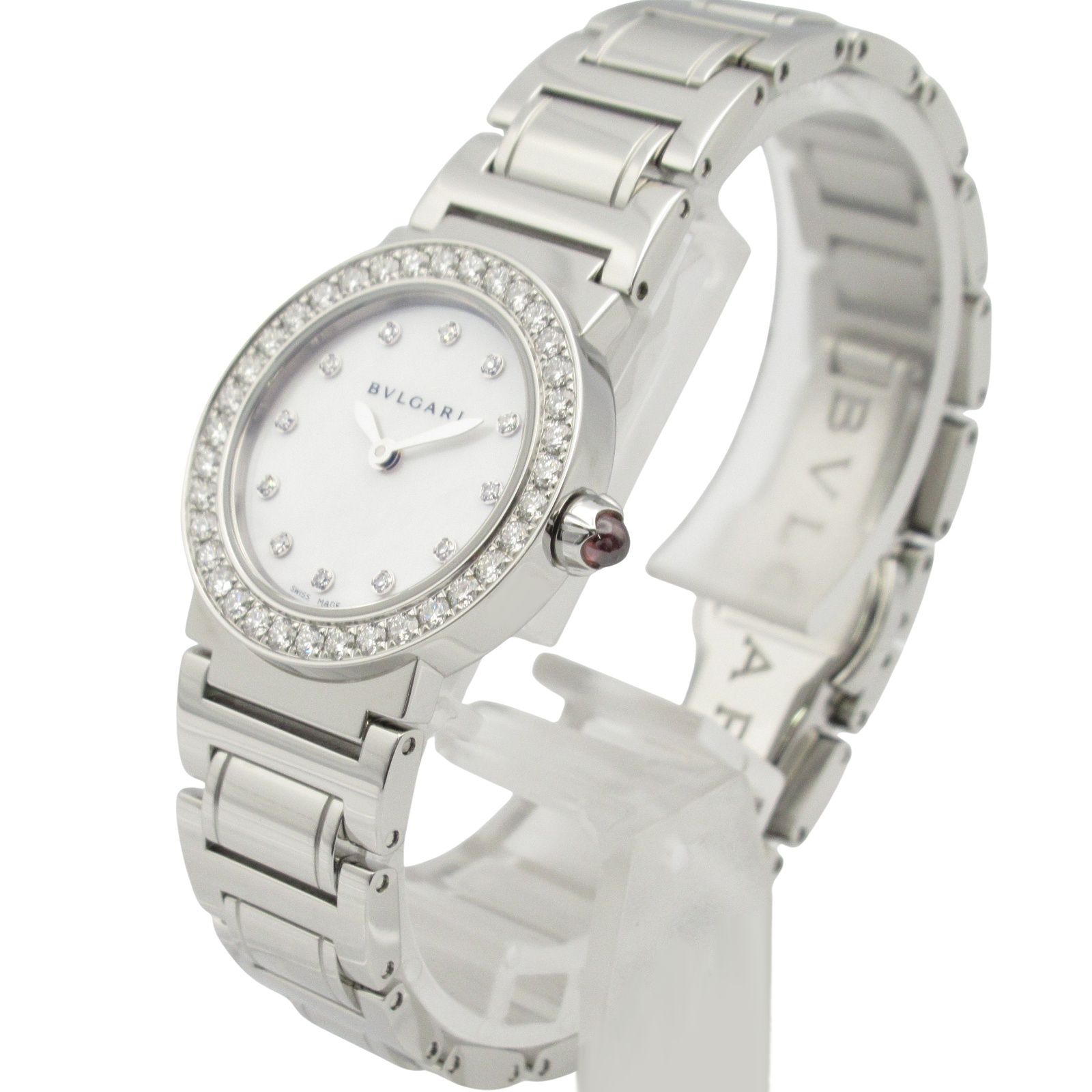 ブルガリ BVLGARI 腕時計 ブルガリ ブルガリ 12P/ダイヤベゼル