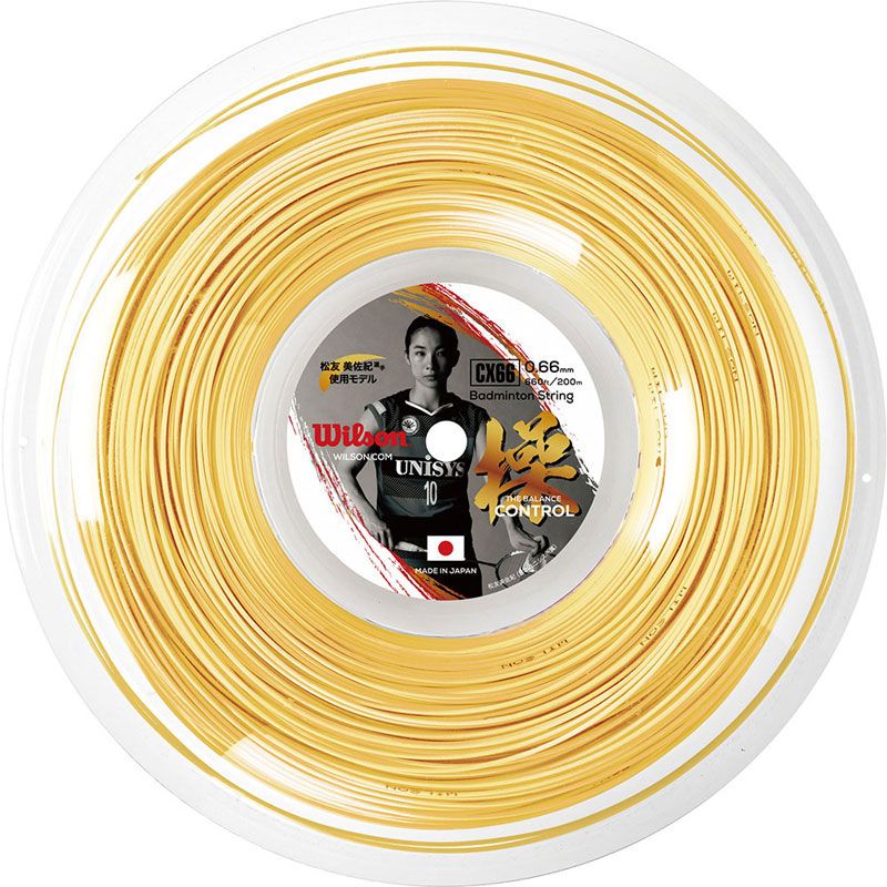 Wilson(ウイルソン) CX66 BADMINTON STRING REEL Pk バドミントン