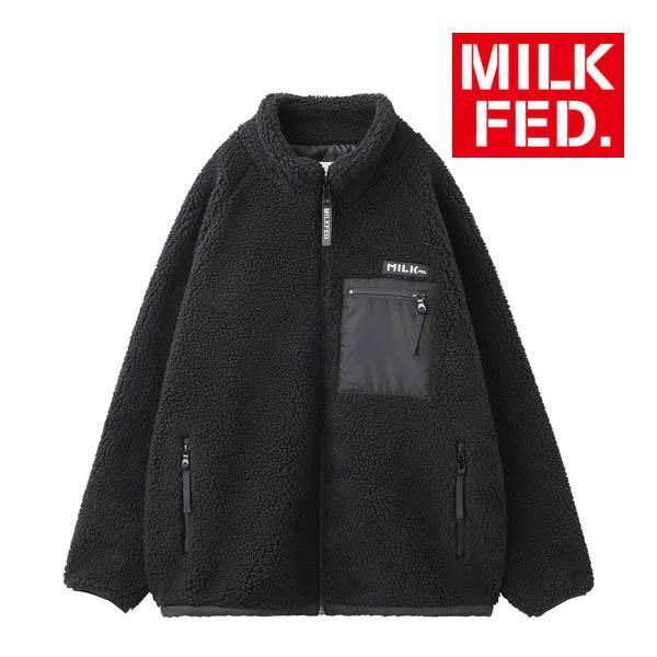 ボア ジャケット ブルゾン ミルクフェド MILKFED レディース アウター 