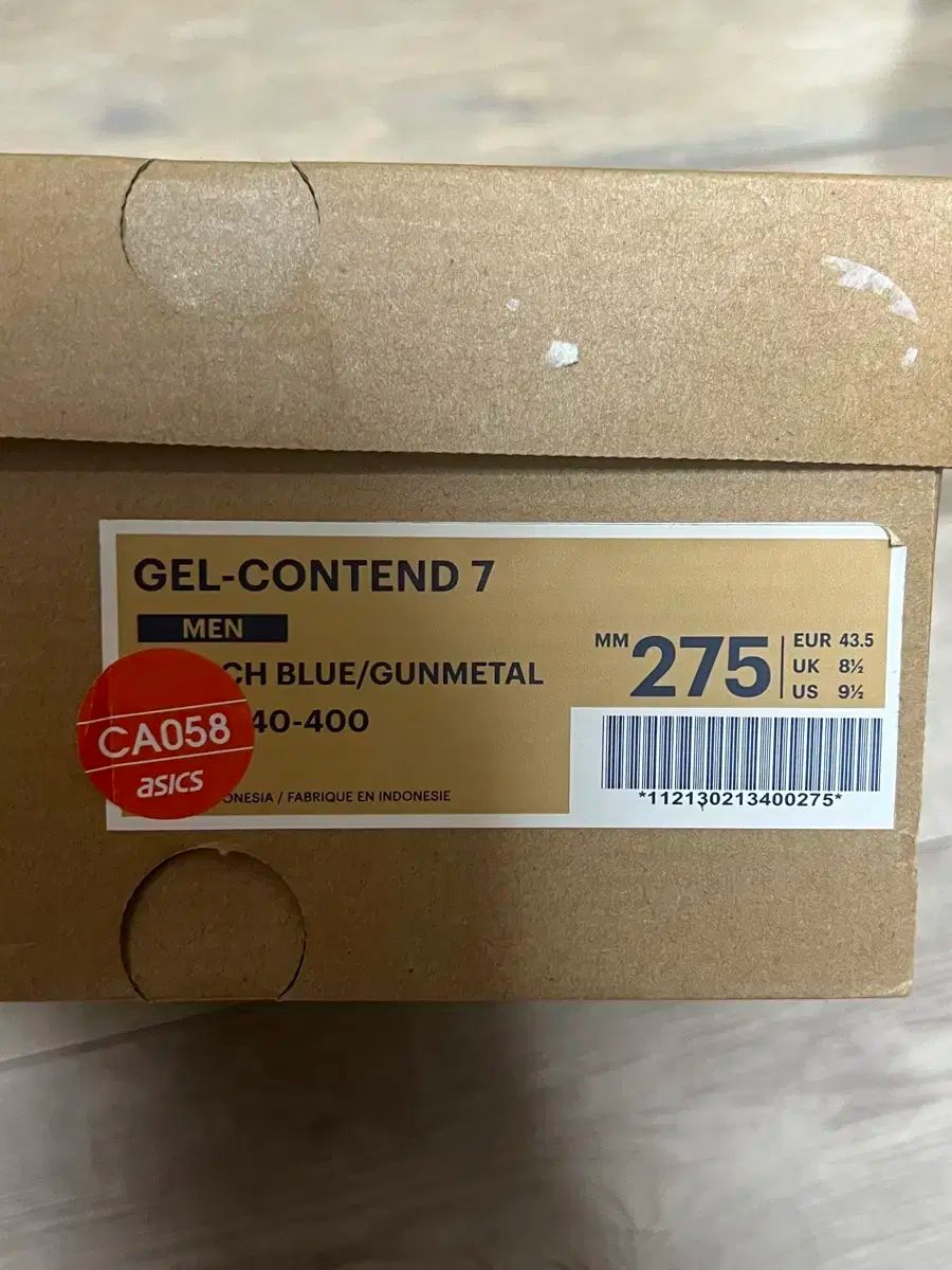 アシックス ゲル テン TEN 7 ネイビー ランニングシューズ