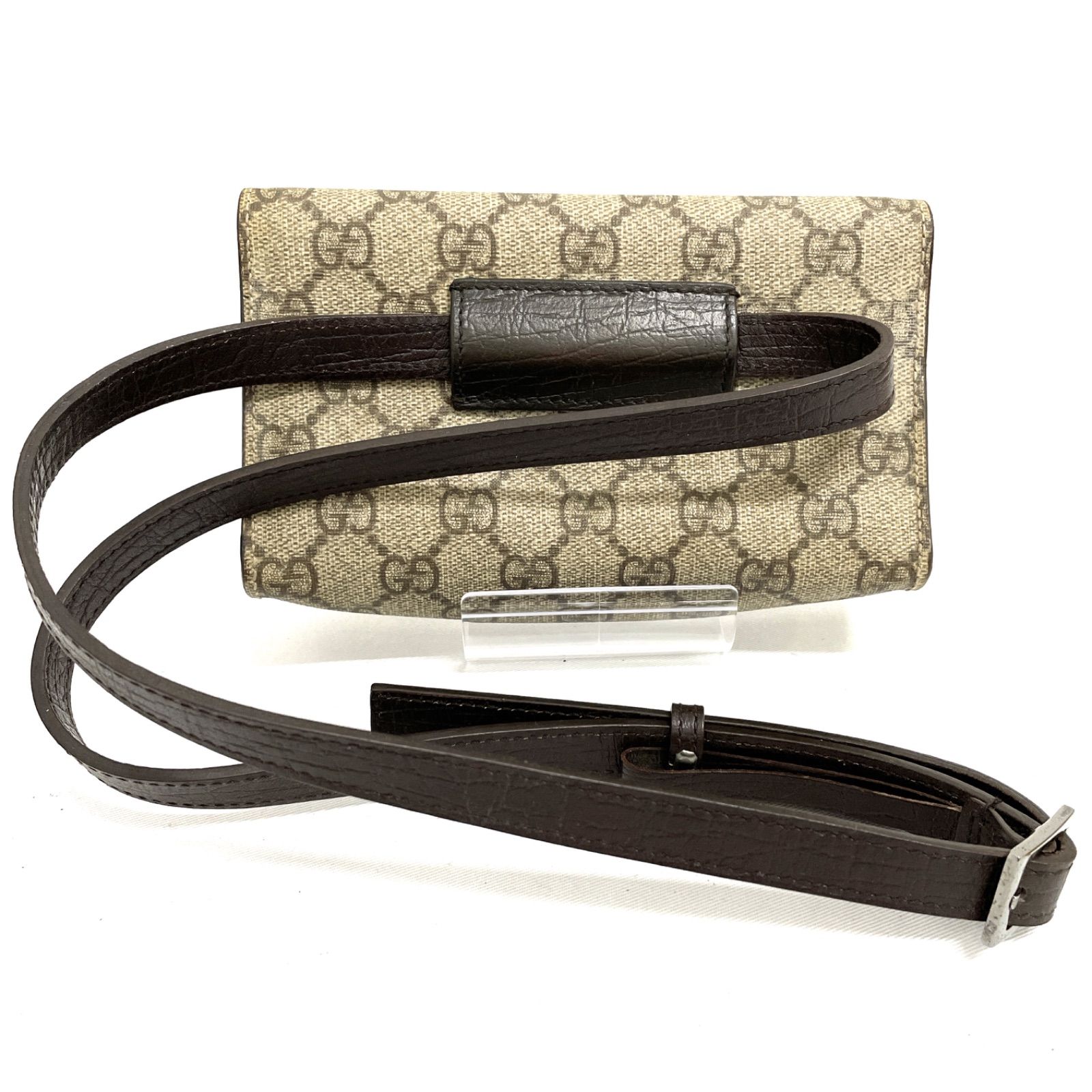 GUCCI グッチ GG スプリーム ウエストバッグ ショルダーバッグ 137376