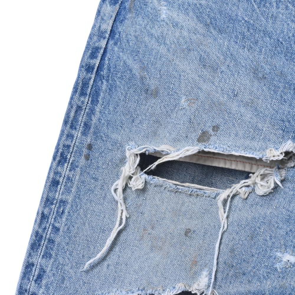 試着のみ Saint Michael ダメージデニムパンツ S 試着のみ Saint Michael ダメージデニムパンツ S