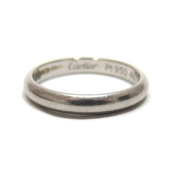 ★Cartier 1895 WEDDING BAND RING B4057700 プラチナ Pt950 1P ダイヤモンド ウェディング バンド リング カルティエ★