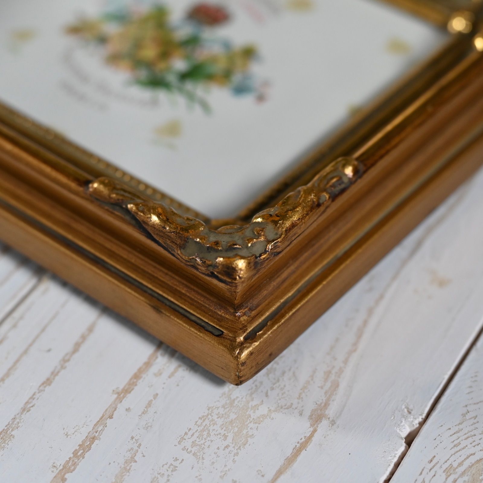 フランス アンティーク 蚤の市　壁飾り B) フランス アンティーク 壁飾り エンジェル 天使 壁掛け 石膏 25.5