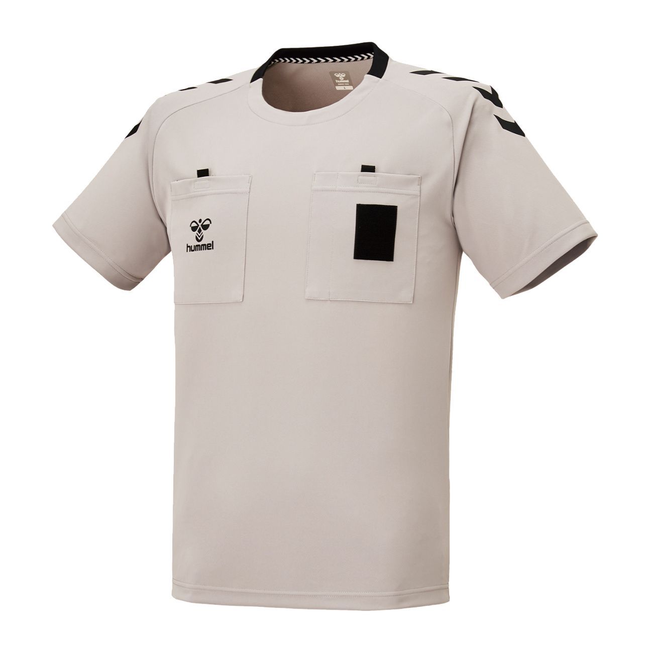 ハンドボール レフェリーシャツ hummel グレー Oサイズ