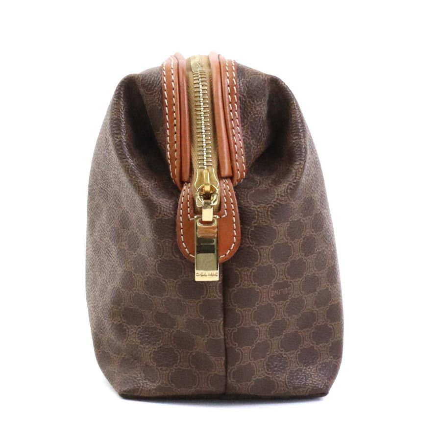 ◆正規セリーヌ CELINE　マカダム ブラゾン柄クラッチバッグ　ポーチ VINTAGE CELINE/セリーヌ】macadam クラッチバッグ（クラッチ