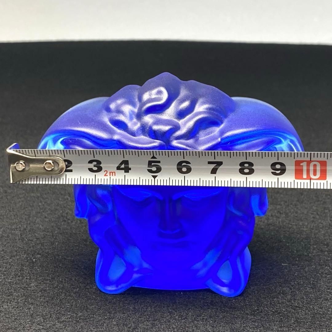 ヴェルサーチ　メデューサ　置物　トヒチル　幅約10㎝　東な6-0421☆1F ヴェルサーチ メデューサ 置物 トヒチル 幅約10㎝ 東な6-0421