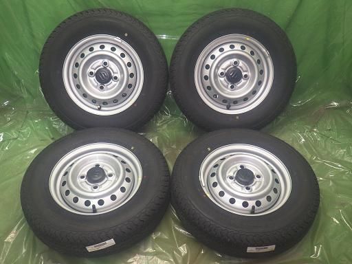 【中古】23年製 キャリー 純正 12インチ スチール ヨコハマ スーパーバン