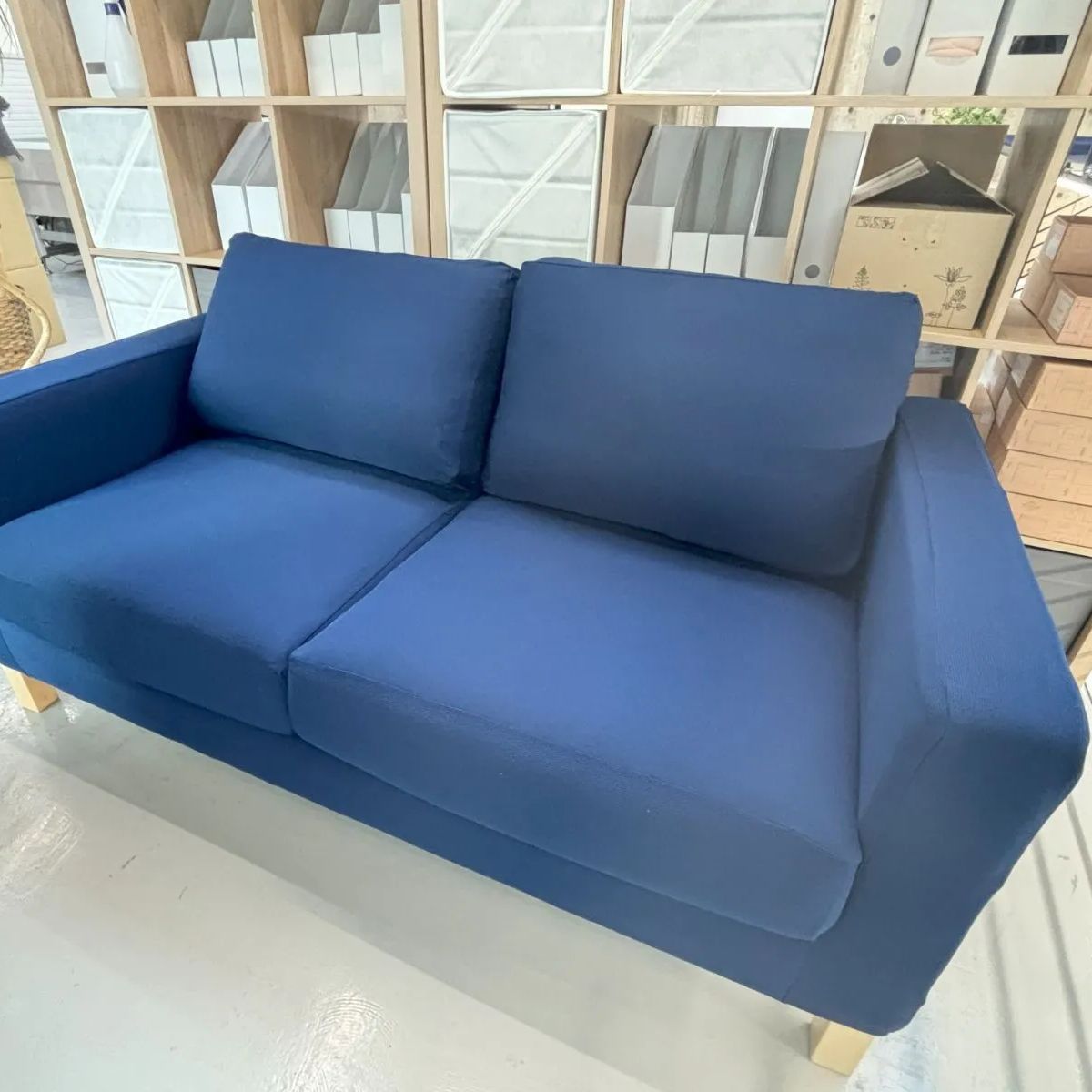 ※匿名配送　IKEA イケア　カルルスタードオットマン　CARB P2 匿名配送 IKEA イケア カルルスタードオットマン CARB P2 - メルカリ