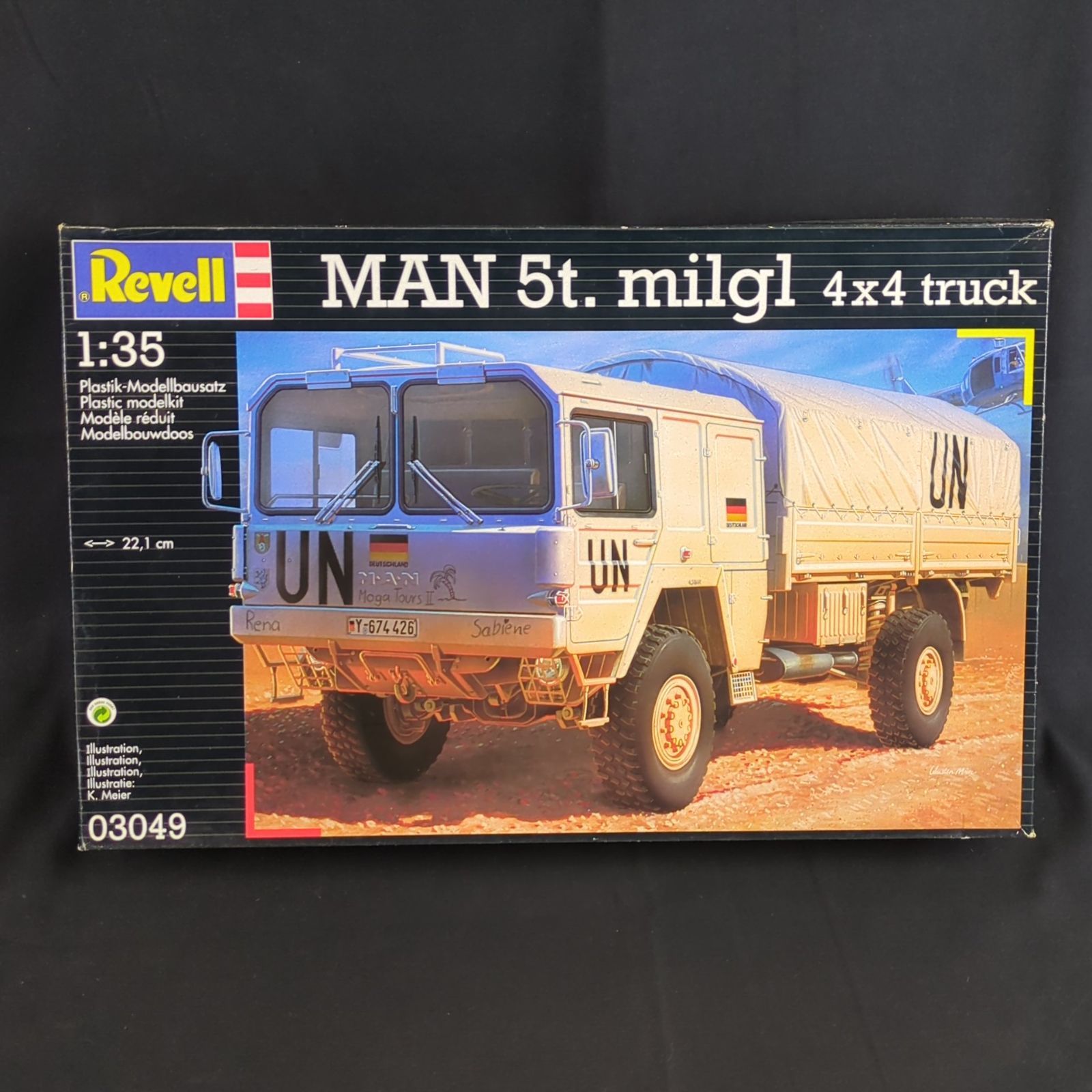 輸入キット 品 レベル Revell 03049 1|35 MAN 5t. milgl 4x4 truck MAN 5t. ミルグル 4輪駆動トラック