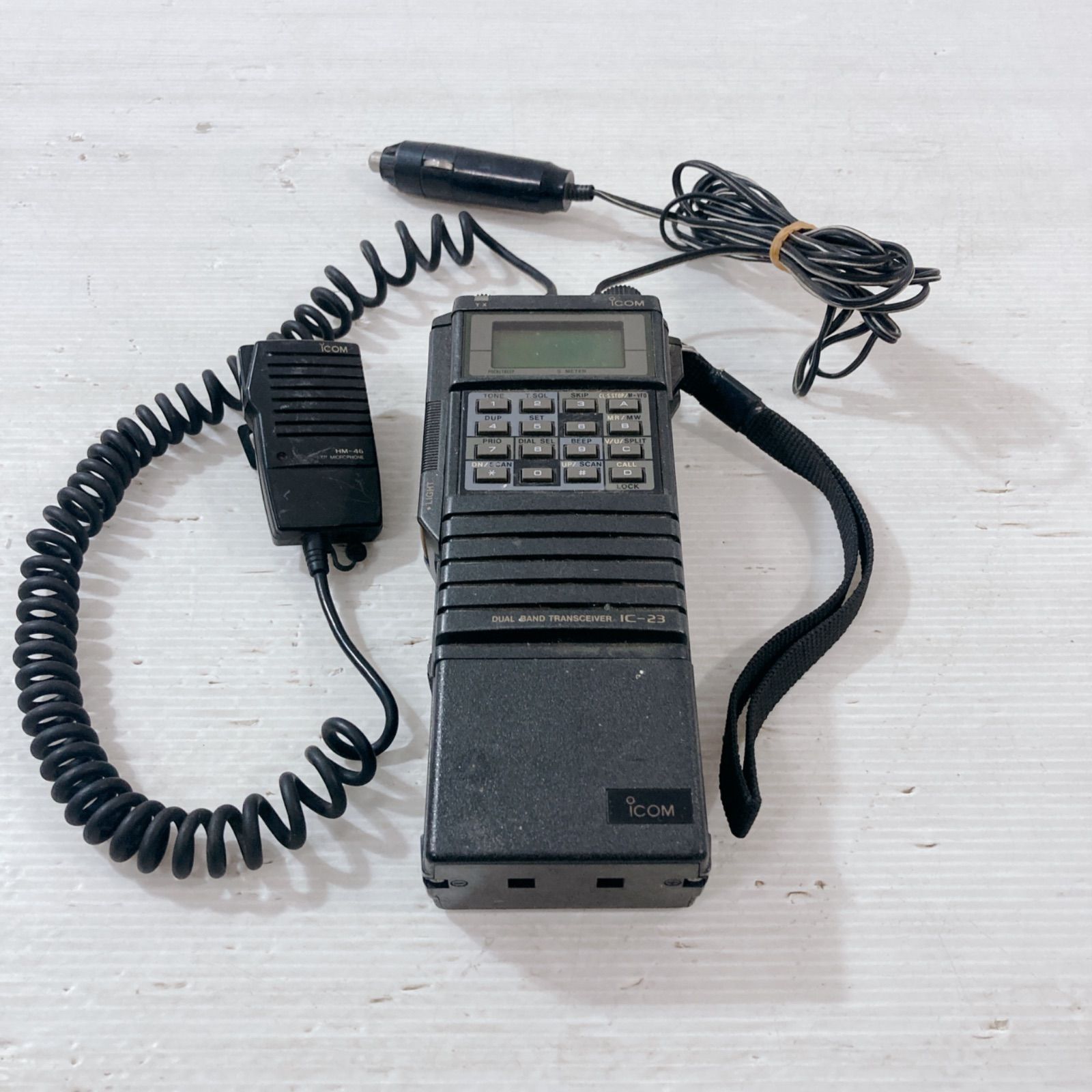 ICOM IC-23 デュアルバンドトランシーバー ICOM製 デュアルバンドトランシーバー IC-23 アマチュア無線機