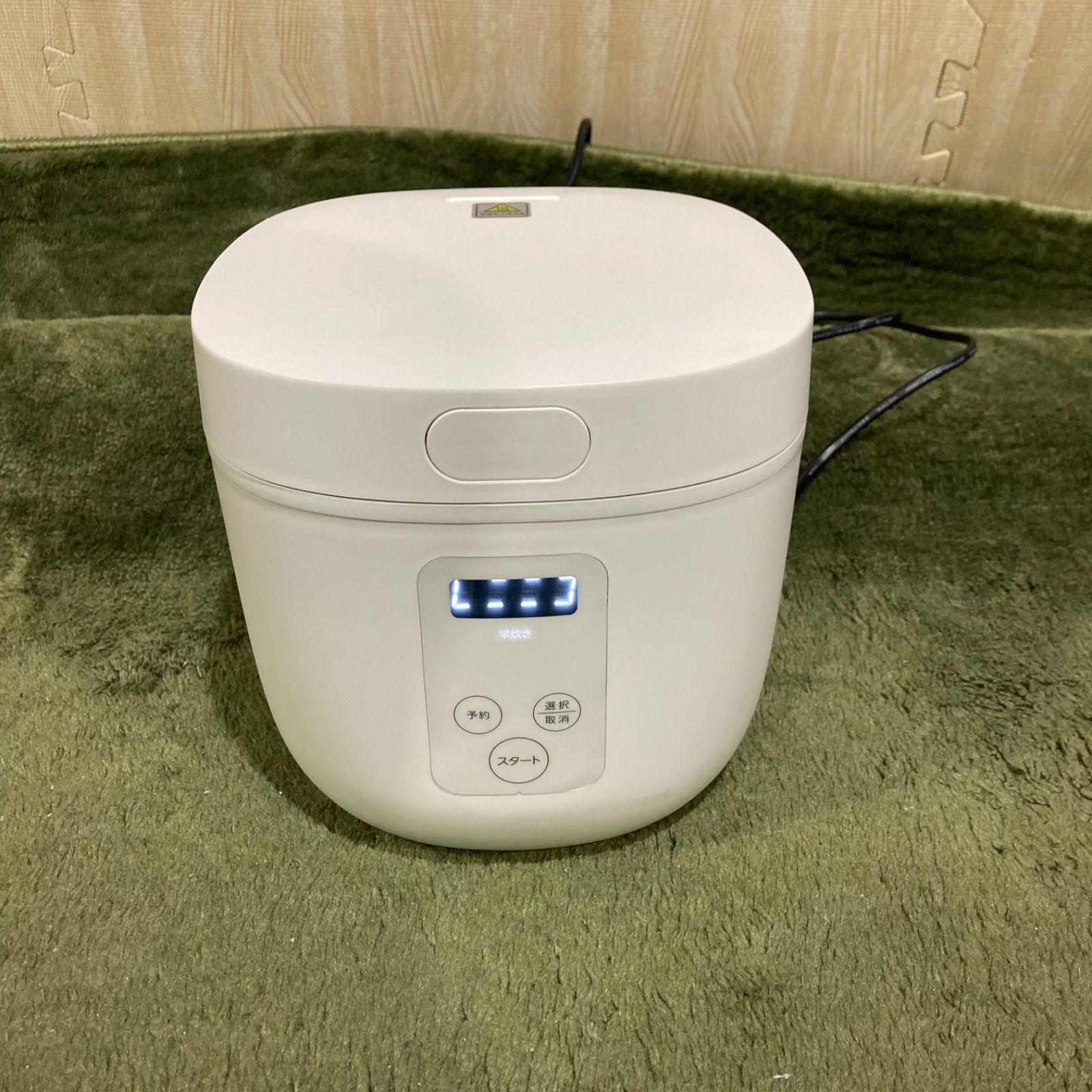 KWB】PURETONE 多機能 4合 炊飯器 ホワイト マイコン HTS-350 WH