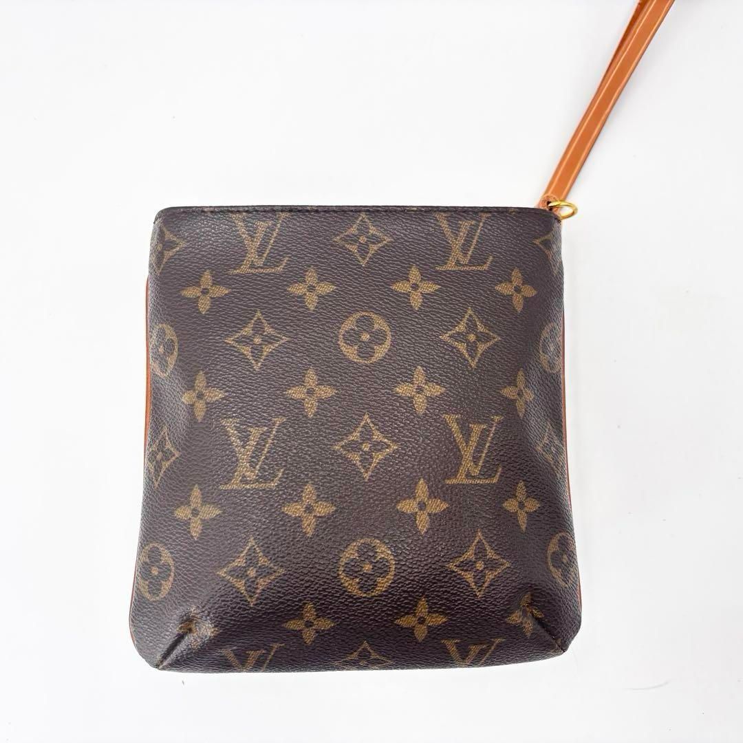 Louis Vuitton ブラウンレザーポーチ 中古・古着通販】LOUIS VUITTON (ルイ ヴィトン) ポーチ