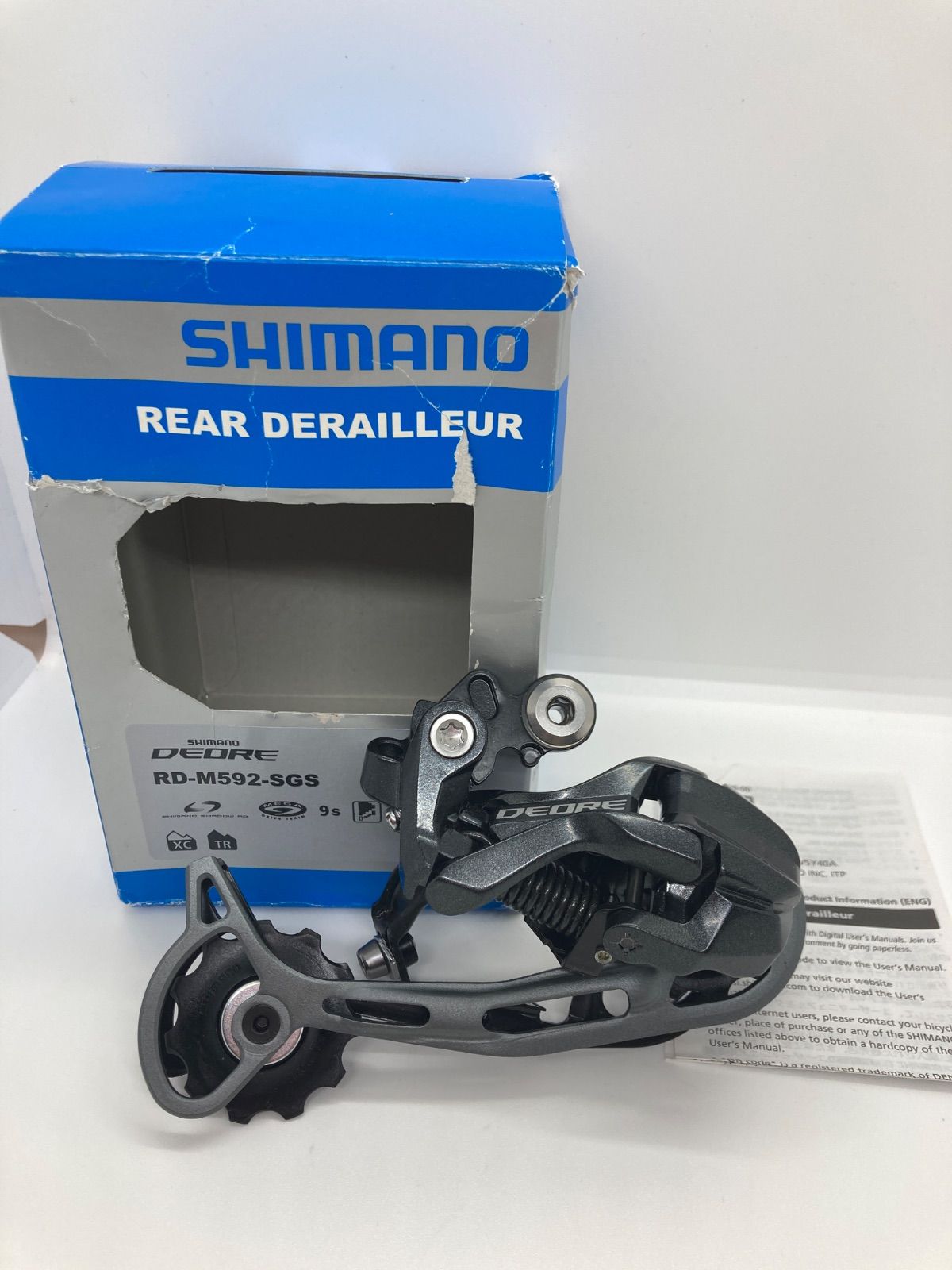 シマノ DEORE RD-M592-SGS リアディレーラー 9速 - メルカリ
