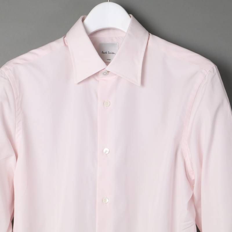 Paul Smith ポールスミス ブロード ダブルカフス ドレスシャツ | 553101 ライトピンク マルチストライプ ビジネス カジュアル 長袖 シャツ 少々訳あり 日本製 L -596 WWW_SUPERTOOLSSHOP_NL