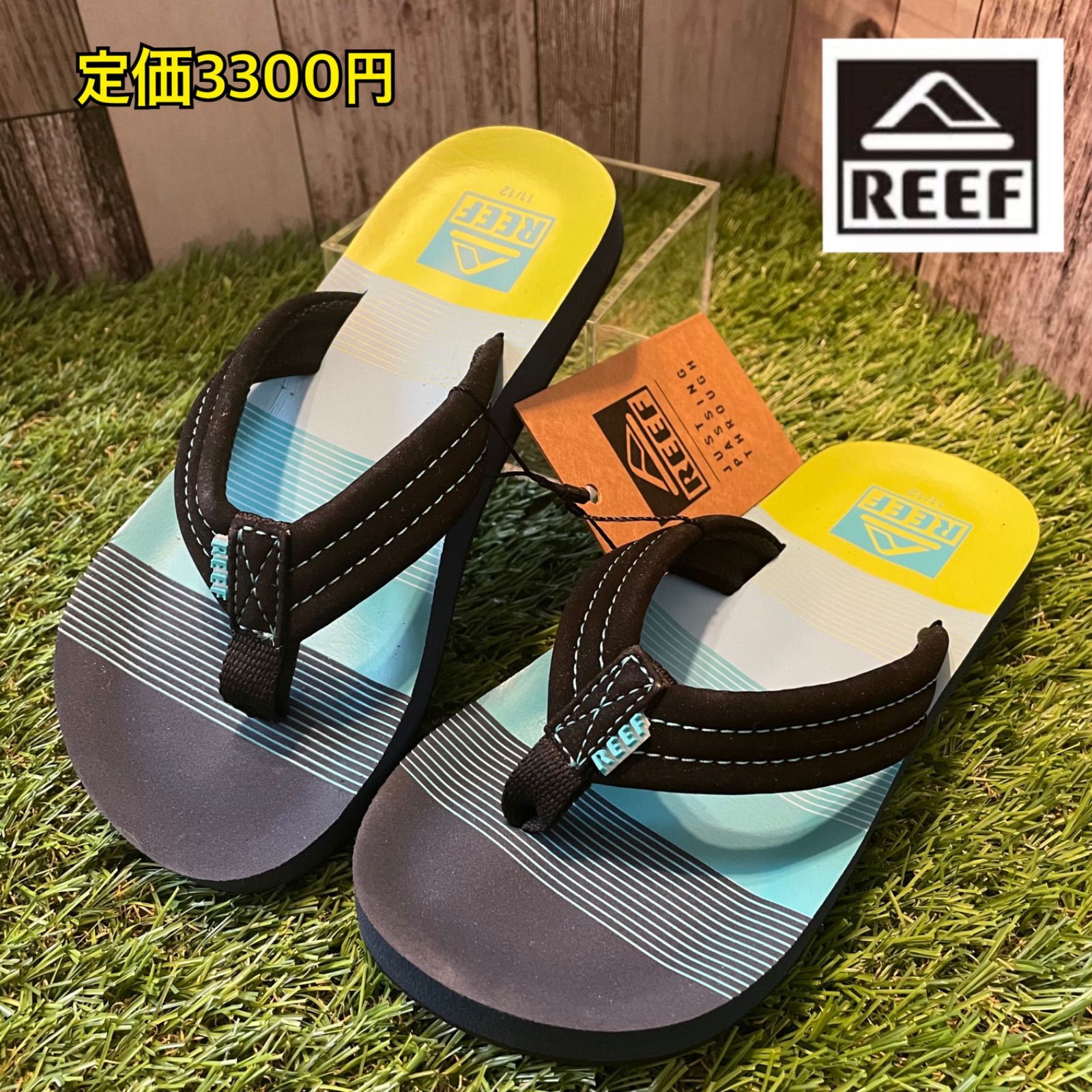 値下げしました！！ REEF ビーチサンダル（新品未使用タグ付き）定価