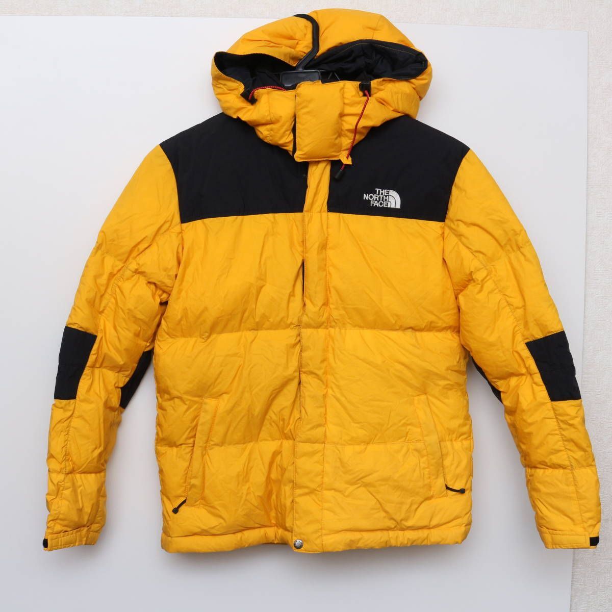 THE NORTH FACE ダウンジャケット 暖かい KIDS 150cm イエロー