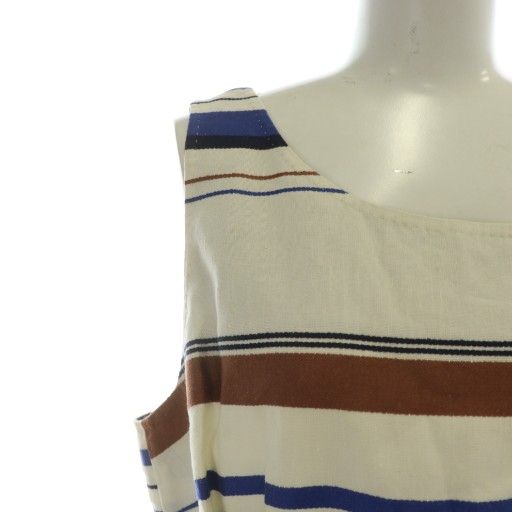 ロロピアーナ Loro Piana ワンピース 麻 リネン混 ノースリーブ