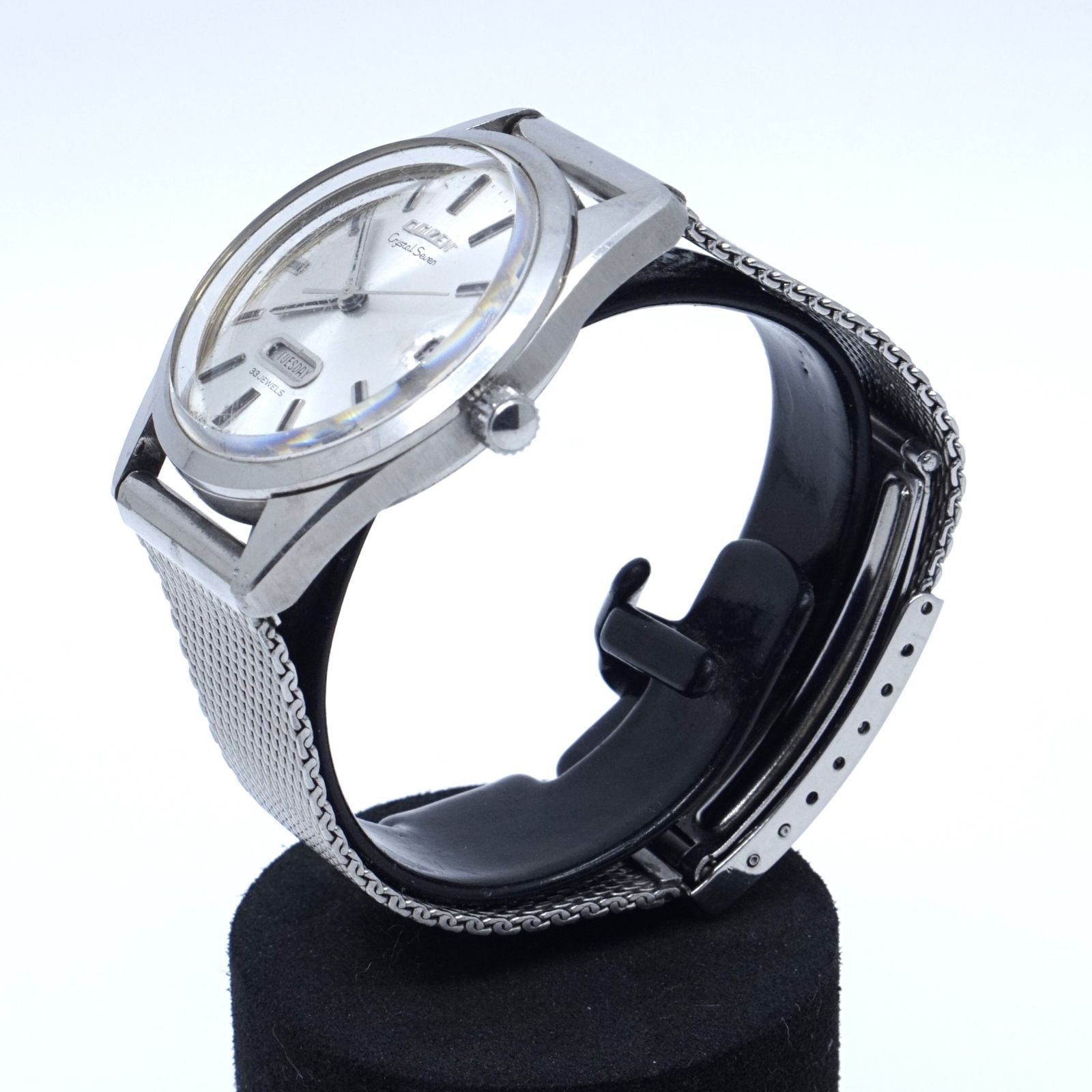 稼動品 シチズン CITIZEN クリスタルセブン デイデイト ACSS 2801-Y 