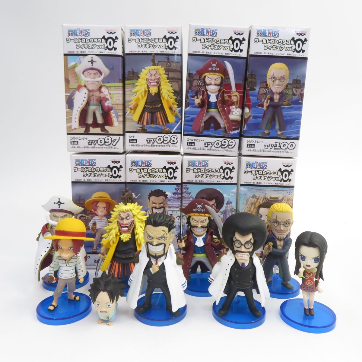 ワンピース ワールドコレクタブルフィギュア Vol.0 全8種セット