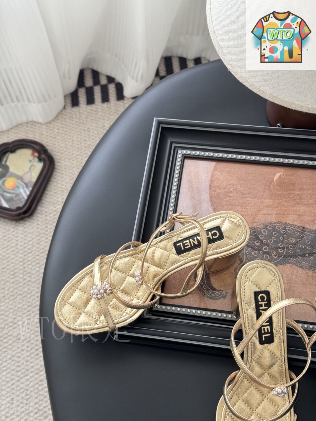 （超美品）CHANELサンダル CHANEL シャネル ミュール サンダル レディース 36ハーフ