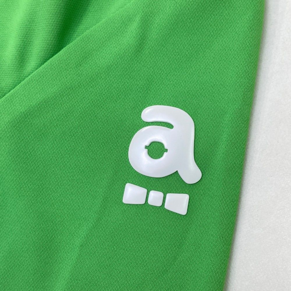 サイズ：38 ARCHIVIO アルチビオ 襟付き 長袖Tシャツ グリーン系