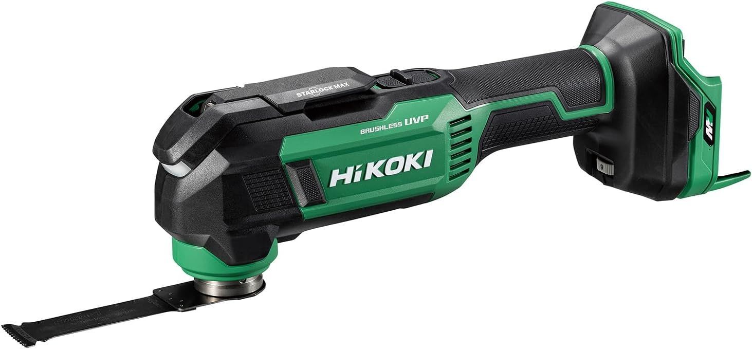 HiKOKI ハイコーキ 36V 充電式 マルチツール CV36DMA ワンアクションブレード交換 スターロック 軽量2.2kg 細径 蓄電池 充電器 ケース別売 CV36DMA NN