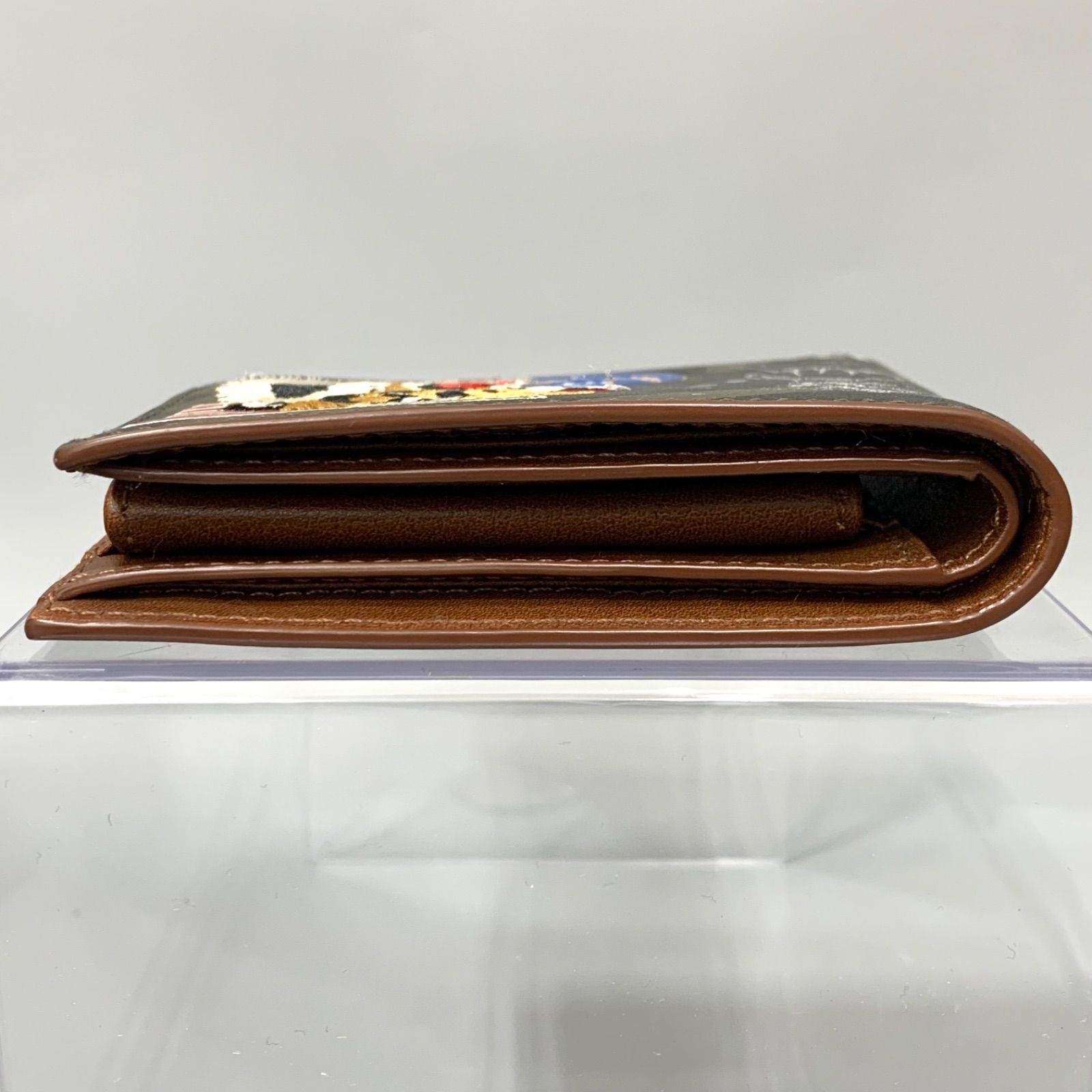 【美品希少】ポロラルフローレンRalph Lauren 虎 二つ折り財布 札入れ 新品】POLO RALPH LAUREN ポロラルフローレン 虎 刺繍 迷彩 二