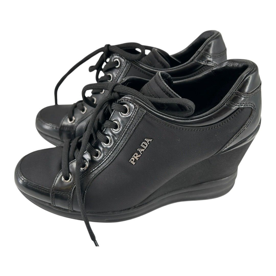 PRADA レディース ブーツ ブラック サイズ表記35