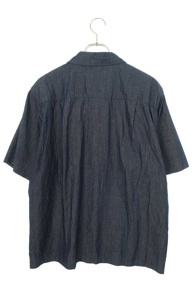 ノーマティーディー NOMA td N35-BNEMO1 フラワー刺繍半袖シャツ